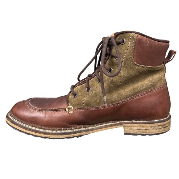 Vintage Armani Jeans Stivaletti Uomo Brown Field Chukka Boot Size 44 US 11 main image 4
